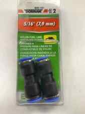 Dorman 800-191 Nylon Fuel Line Unions - 5/16 In. - Pack Of 2 picture
