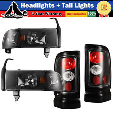 For 1994-2002 Dodge Ram 1500 2500 3500 Headlights Corner & Tail Lights 2 PAIR picture