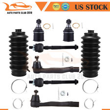For 1992-1997 Acura Integra Honda Civic 8Pcs Rack and Pinion Bellow Ball Joints picture