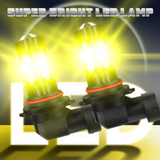 2x NEW 9005/HB3 3000K Golden Yellow High Power COB LED Fog Lights Driving Bulb picture