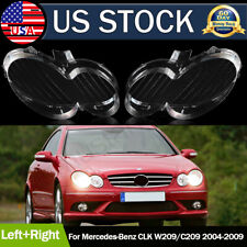 For Mercedes Benz CLK C209 W209 2005-2009 Lens Replacement Cover Headlight LH+RH picture