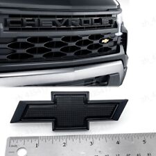 2019 -2024 Chevrolet Silverado Small Gloss Black Bowtie Grille Emblem 84293092 picture