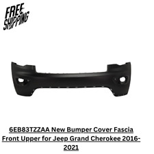 6EB83TZZAA New Bumper Cover Fascia Front Upper for Jeep Grand Cherokee 2016-2021 picture