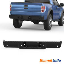 New Rear Bumper Assembly For 2009-2014 Ford F150 W/ Parking aid Sensor Holes picture