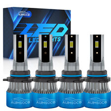 For 1998-2004 Chevrolet S10 - 4X 6000K Combo LED Headlight Bulbs High/Low Beam picture