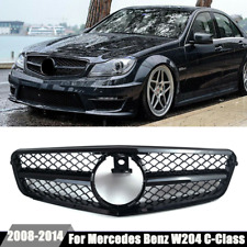 Matte AMG Style Grille For Mercedes Benz W204 C300 C350 C230 Grill 2008-2014  picture