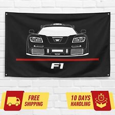 For McLaren F1 Supercar Car Enthusiast 3x5 ft Flag Birthday Gift Banner picture