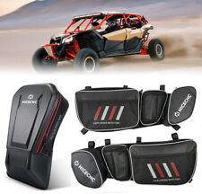 Console Seat Shoulder Bag+Front Door Bags for Can Am Maverick X3 Turbo 2017-23 picture