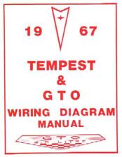 Pontiac Gto, Lemans, Tempest 1967 Wiring Diagrams Book picture