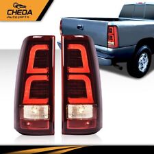 Red LED Tail Lights Fit for 1999-2006 Chevy Silverado 99-02 GMC Sierra 1500 2500 picture
