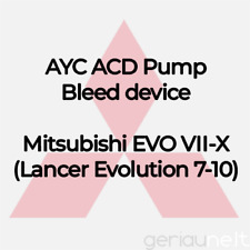 AYC ACD Pump Bleed device, Mitsubishi Lancer Evolution 7-10 (EVO VII-X) - DIY  picture