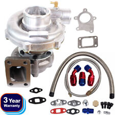 T04E T3/T4 .63 A/R 73 TRIM TURBO/TURBOCHARGER 400+HP BOOST +OIL FEED+DRAIN LINE  picture