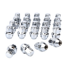 FIT FORD F-150 2015-2022 24PC OEM REPLACEMNT SOLID LUG NUTS 14X1.5 THREAD CHROME picture