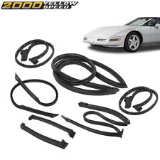  Fit For Corvette C4 Coupe 84-89 Weather Strip Seal Full Weatherstrip Kit New  picture