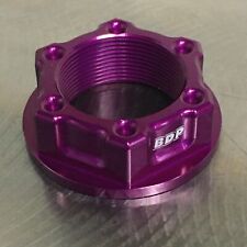 BDP Purple Steering stem nut Yamaha YZ 125-450 Made in USA picture