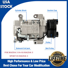 New AC Air Compressor For Mazda 3 04-09 Mazda 3 Sport 09 Mazda 5 06-10 57463 picture