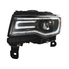 Left HID Headlight For 2014-2015 Jeep Grand Cherokee SRT Xenon Black Clear Lens picture