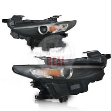 Pair Full LED Headlights Left+Right  For 2019 2020 2021 Mazda 3 Headlamps W/Bulb picture