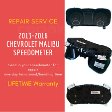 Chevy Malibu Speedometer Instrument Cluster Repair Service to your cluster 13-16 picture