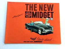 1961 MG Midget Original Vintage Car Sales Brochure Catalog - 1962 picture