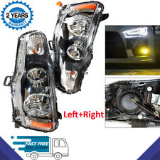 Fit 2008-17 Mitsubishi Lancer EVO Pair Headlights Headlamps Driver & Passenger picture