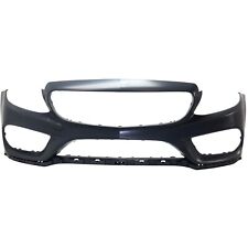 Front Bumper Cover For 2015-2018 Mercedes Benz C300 C43 AMG C400 C450 AMG Primed picture