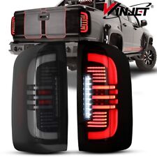 Black Smoke LED Tail Lights For 2015-2022 Chevy Colorado Rear Brake Signal Lamps picture