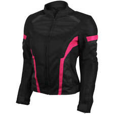 VL1674P Womens Advanced 3-Season CE Armor Pink Mesh Motorcycle Jacket picture