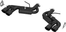 MBR P S7036BLK 3in Black Race Dual Axle Back for 16-24 Chevy Camaro 6.2L w/NPP picture