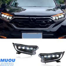 For Honda CRV 17-19 Headlight LED DRL 4 Lens Low/High Beam Bugatti type Headlamp picture