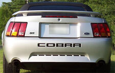 2001 Ford Mustang COBRA rear bumper insert letters SVT decals graphics valence picture