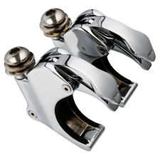 49mm Windshield Clamps For Harley 2006-Up Dyna 02-10 VROD VRSCA 2016 UP XL1200X picture