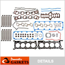 Fits 97-99 Ford E150 F150 F250 Expedition 4.6 SOHC Head Gasket Set Bolts Windsor picture