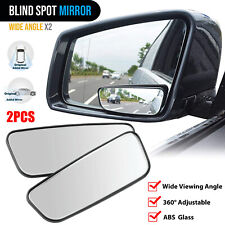2PCS Blind Spot Mirror Auto 360° Wide Angle Convex Rear Side View Car Truck SUV picture