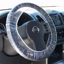Steering Wheel Protector Clear Plastic Cover Disposable Pack of 100  picture