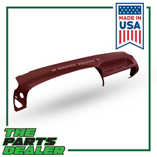 Molded Dash Cover Overlay for 1995-1996 C/K1500 Trucks in Burgundy Ruby 79* picture