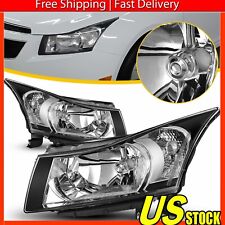 For 2011 2012 2013-2015 Chevy Cruze Headlights Headlamps Replacement Left+Right picture