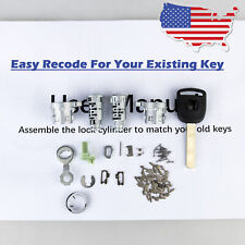 Door Lock Cylinder Recode Rekey To Match Your Current Key Fit Honda Many Vehicle picture