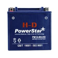 PowerStar H-D YTX14-BS Battery For BMW R1200GS (From 06/2013) 2013-2013 picture