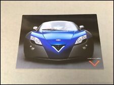 2004 Venturi Fetish 1-page Car Sales Brochure Leaflet Spec Card picture