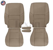 2001, 2002, 2003, 2004 Toyota Sequoia SR5 Synthetic Leather Seat Cover Tan picture