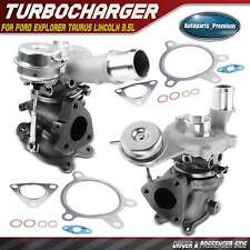 Left & Right Turbo Turbocharger for Ford Explorer 13-19 Lincoln 3.5L MGT1549SL picture