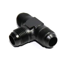 3-Way Tee T-Piece Fitting Adapter AN10 10-AN Male to 2X AN10 10-AN Male BLACK picture