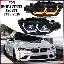 Pair Full LED Headlight For BMW 3 Series F30 F31 2013-2019 Front Lamps Assembly picture