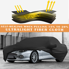 For Aston Martin DB7 9 11 Indoor Satin Stretch Car Cover Scratch Dustproof BLACK picture