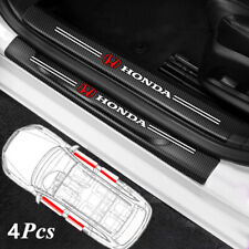 4pcs Car Door Side Step Sill Strip Anti Scratch Protector Sticker for Honda picture