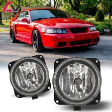 For Ford Mustang Cobra 02-04 Clear Lens Pair Bumper Fog Light Replacement Lamps picture