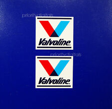 2x Valvoline Oil 1980's Decals sticker Sponsor Off Road Racing Rally SCCA DRAG picture