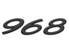 Genuine Porsche 968 Emblem Black Insignia 9445592200370C picture
