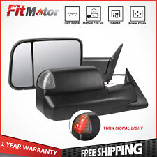 Power Heated Tow Mirrors Set For 1998-2001 Dodge Ram 1500/2500/3500 Left+Right picture